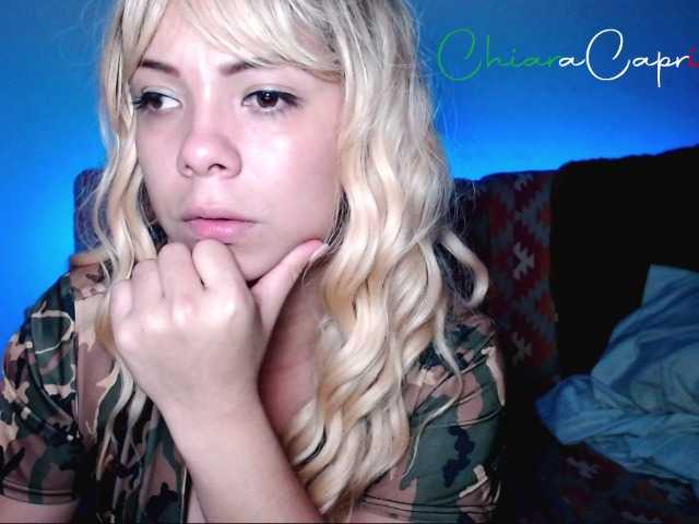 Screenshot di trasmissione ChiaraCapri