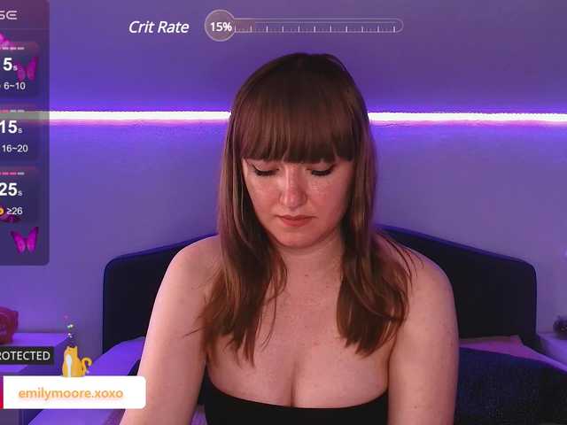 Screenshot di trasmissione emilymoore_