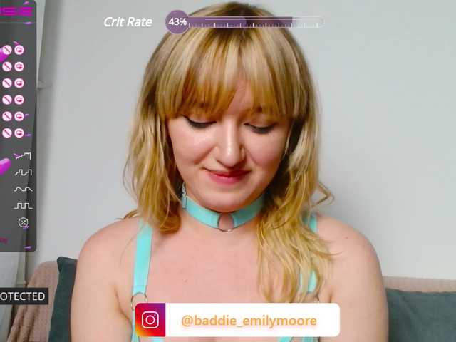 Screenshot di trasmissione emilymoore_