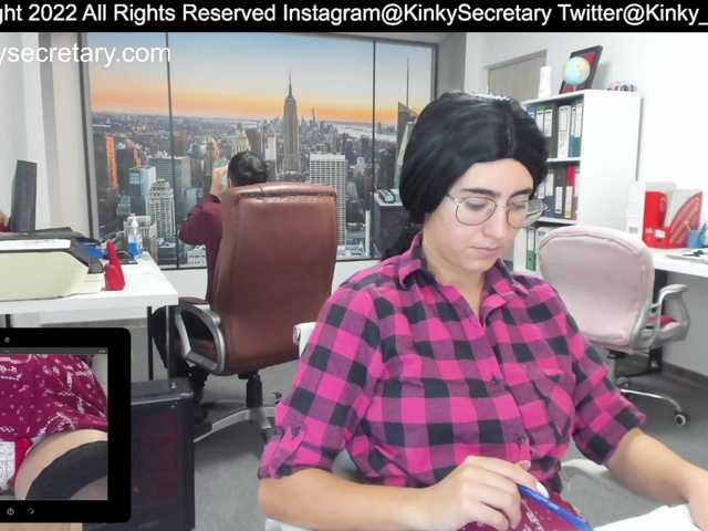 Screenshot di trasmissione KinkyOffice