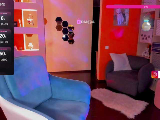 Screenshot di trasmissione OliviaGoold