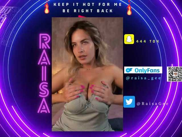 Fotografie Raisa1gee Help me to reach my goal Lick my nipples @remain tok remain.Tip my favorite ones 10251402001111