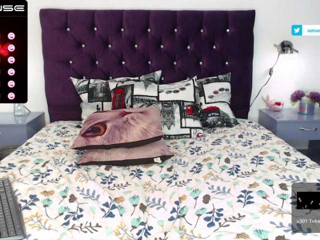 Screenshot di trasmissione SamaraZarate