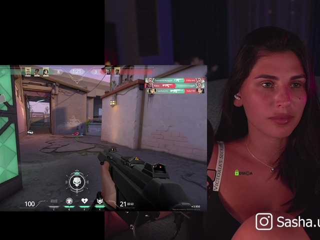 Screenshot di trasmissione Sasha-unic