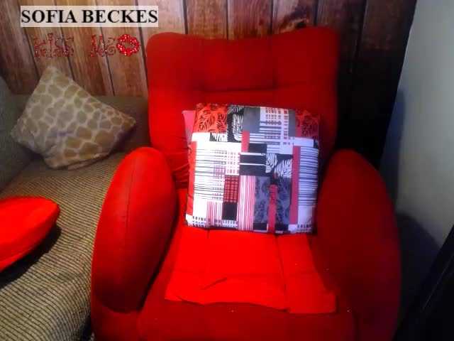 Screenshot di trasmissione sofiabeckes