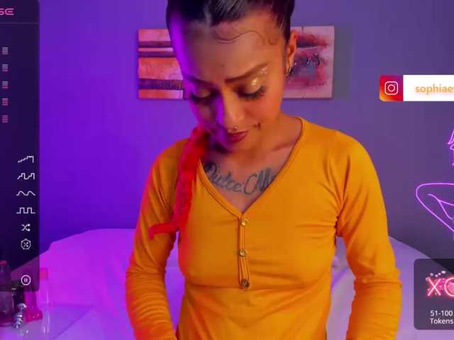 Screenshot di trasmissione sophia-evanns