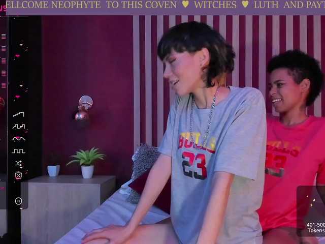 Screenshot di trasmissione witches-