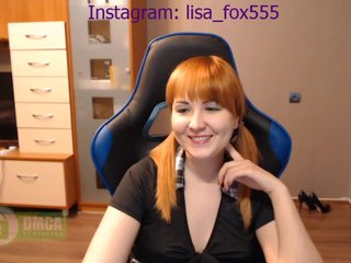 Fotografie YOUR-FOX Hi, I'm Lisa. Lets play roulette or dice with me, you will like it! Control my lovense 300 sec for 111 tk